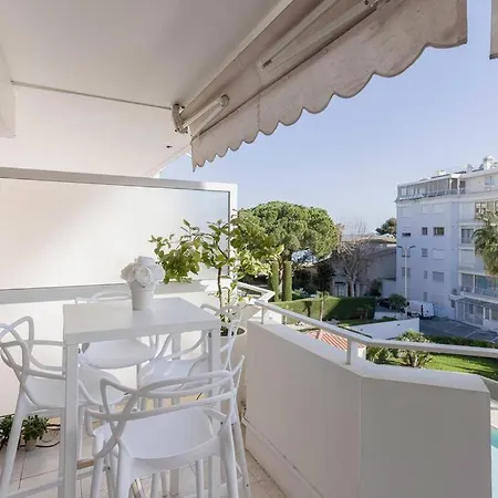 Apartment Le Bleuet Medicis & Sea View & 50m Plage & Clim & Piscine Cannes